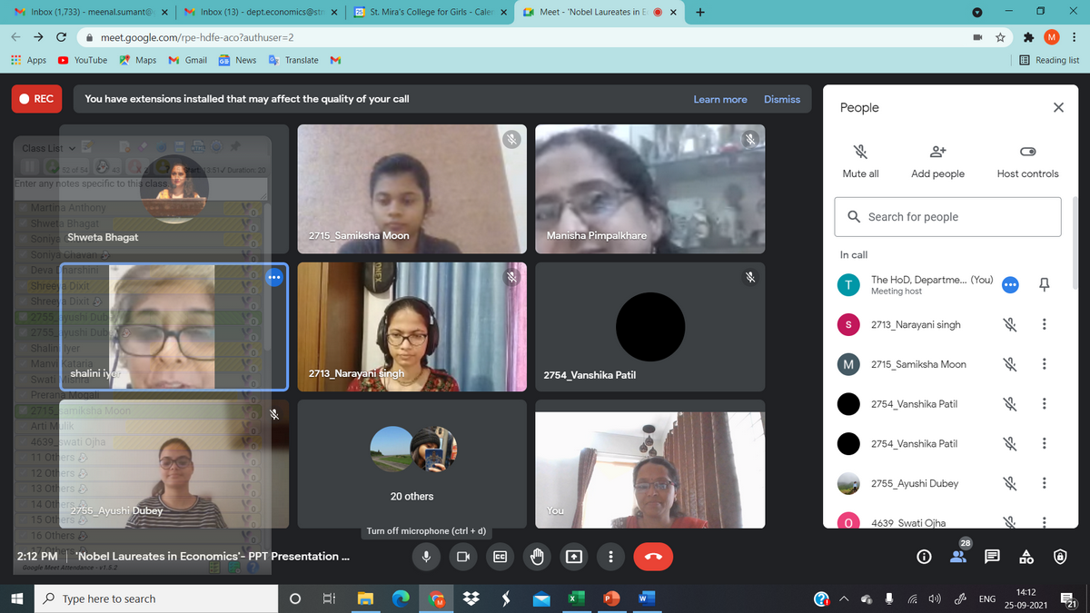 PPT Presentation Comp Dept of Eco